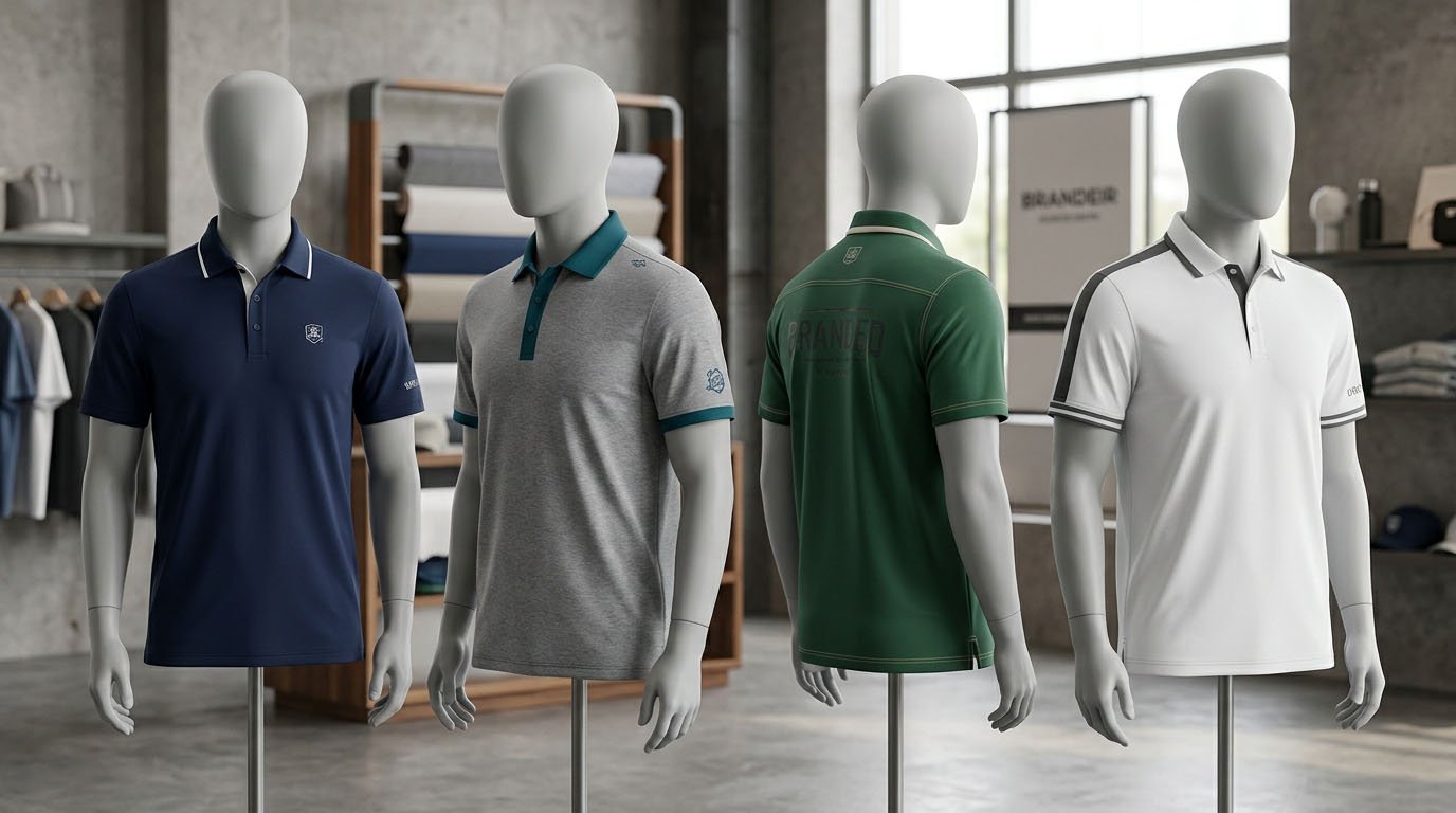 golf shirt design layout examples