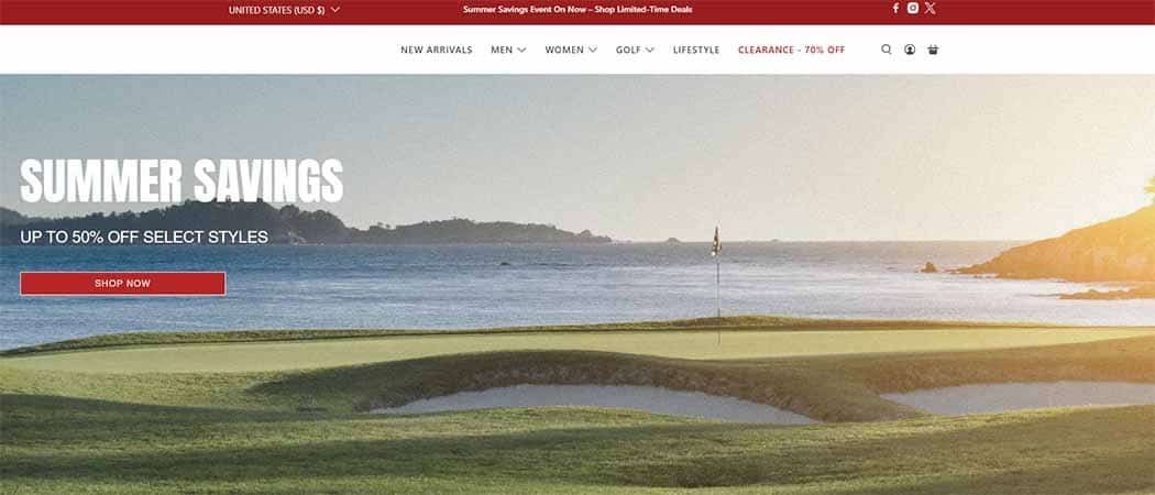 sunice golf apparel