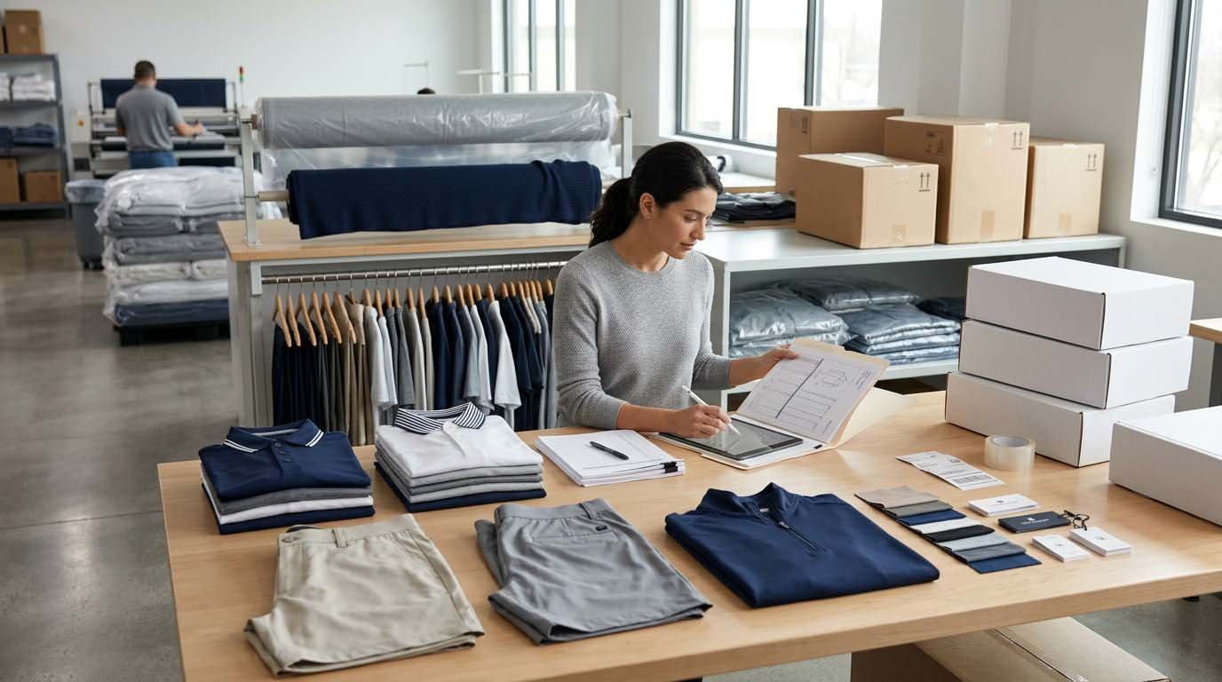 golf apparel manufacturing cost