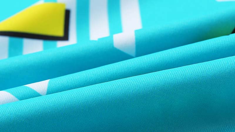 Vibrant, high-definition sublimation printing on a golf polo shirt